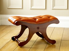 Slipper Stool Chesterfield Foot Stool