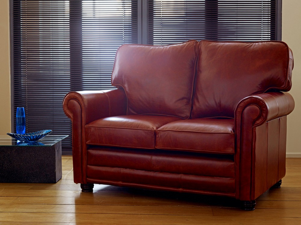 English Leather Sofa Lancaster Living Room Sofas