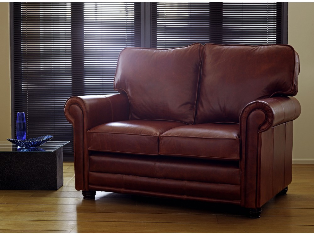 English Leather Sofa Lancaster Living Room Sofas