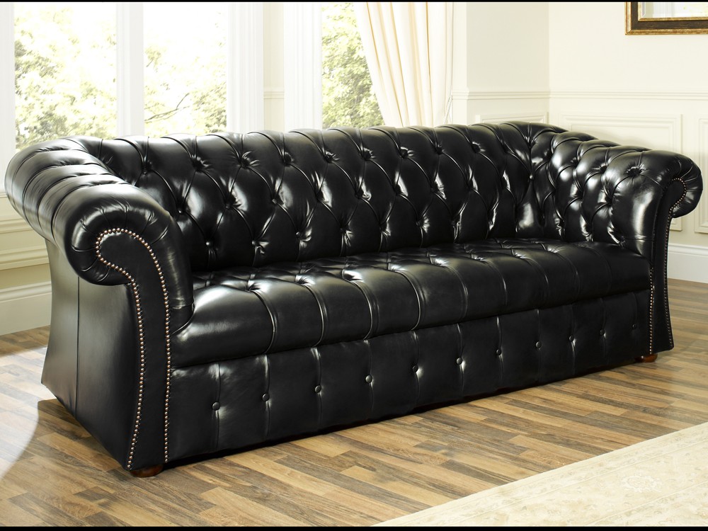 Coniston Leather Chesterfield