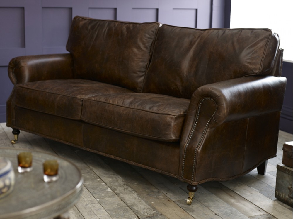 Berkeley Vintage Leather Sofa