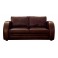 Astoria Art Deco Leather Sofa Bed - Click to Zoom