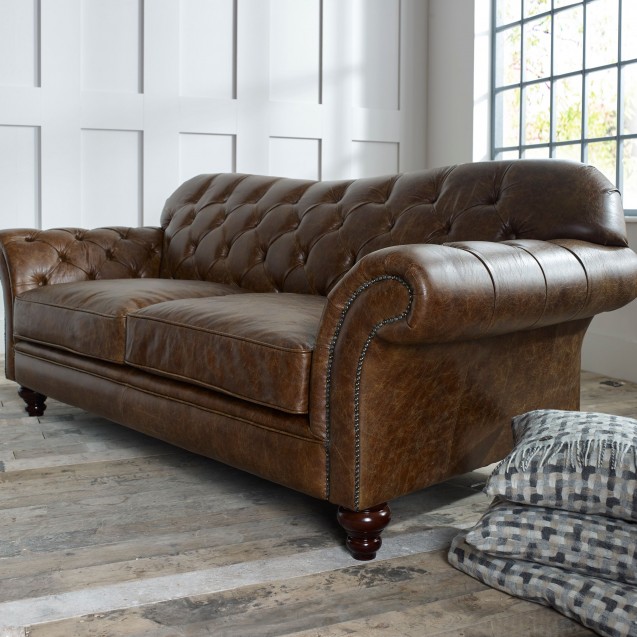 Leather Chesterfield Sofas