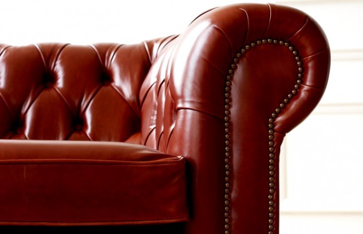 Claridge Luxury Leather Chesterfield Sofa