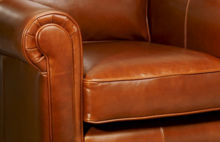 Lancaster English Leather Armchair