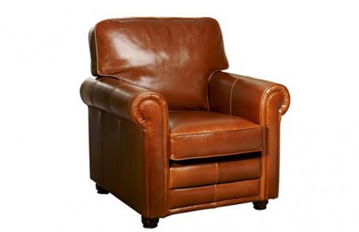 Lancaster English Leather Armchair