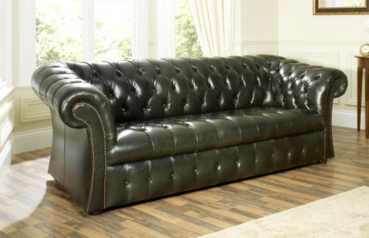 Coniston Elegant Leather Chesterfield