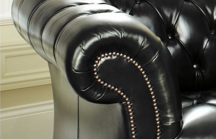 Coniston Elegant Leather Chesterfield