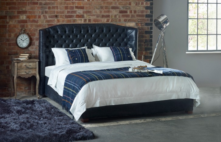 Wordsworth Leather Bed The, Leather Chesterfield Bed