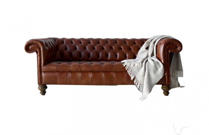 Berwick Vintage Leather Chesterfield