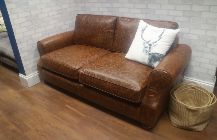 Churchill - 3 Seater Sofa - Tan