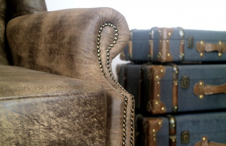 Chorlton Wingback Chesterfield Leather Armchair