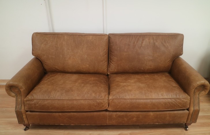 Hepburn - 3.5str sofa - Malvern Cognac