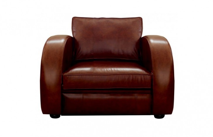 Astoria Leather Sofa - 2.5 Seater & Chair - TAN