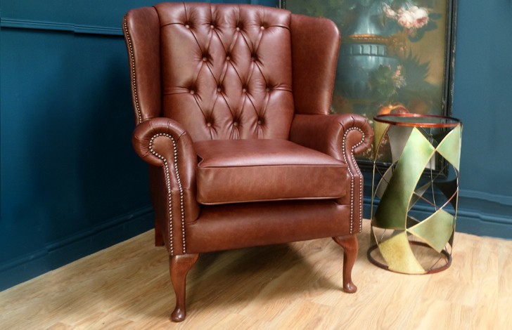 The Regency Flat Wing Chair