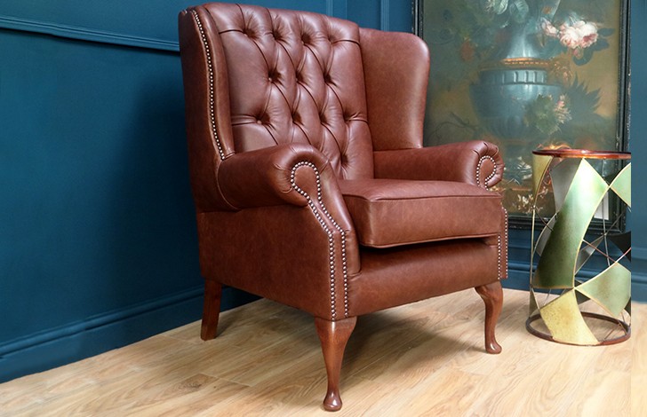 The Regency Flat Wing Chair