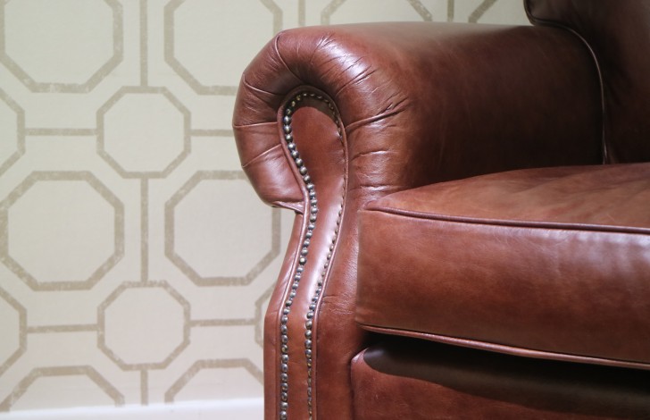 Berkeley Vintage Leather Chair - Chair - Cole Chestnut