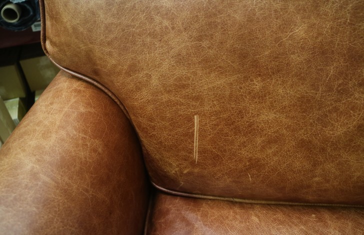 Berkeley Vintage Leather Chair - Santa Fe Spice
