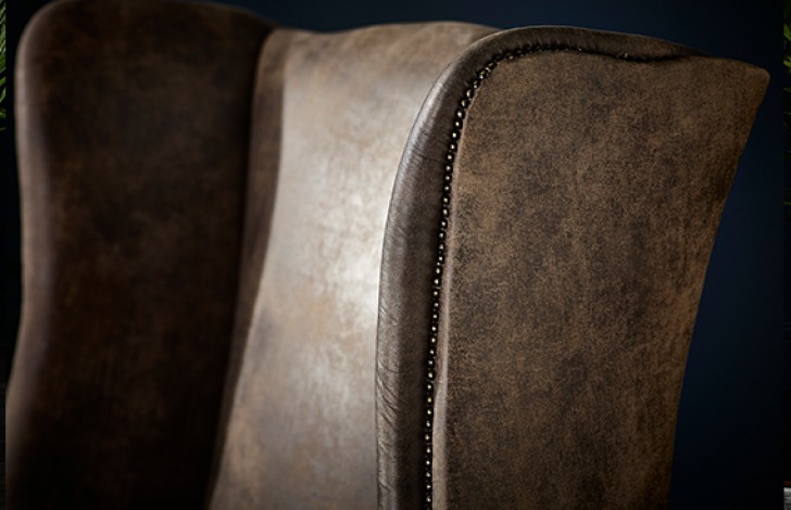 Didsbury Vintage Leather Fireside Armchair