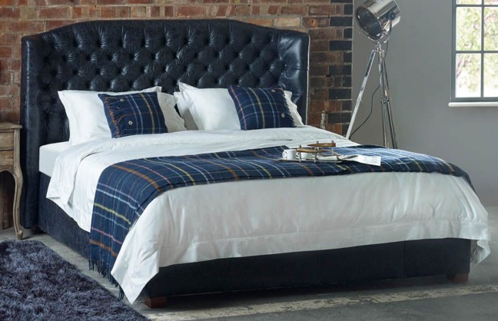 Wordsworth Leather Bed