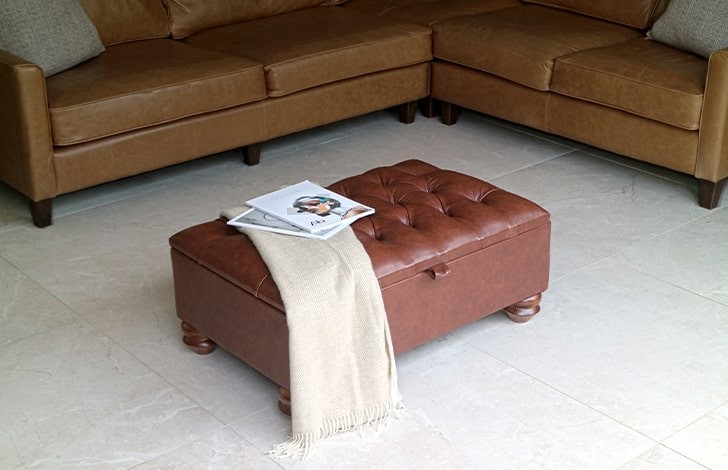 St Edmund Vintage Footstool