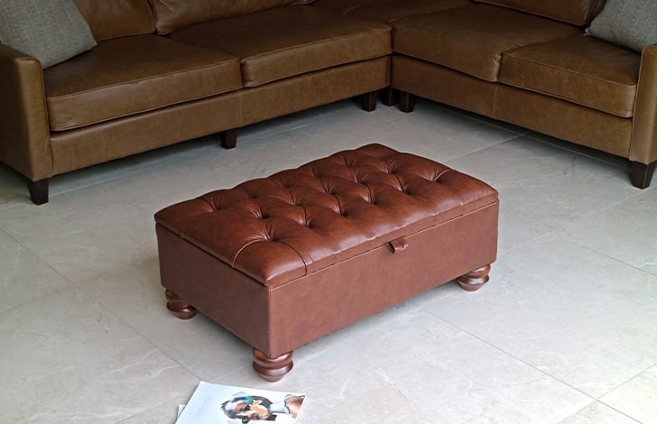 St Edmund Vintage Footstool