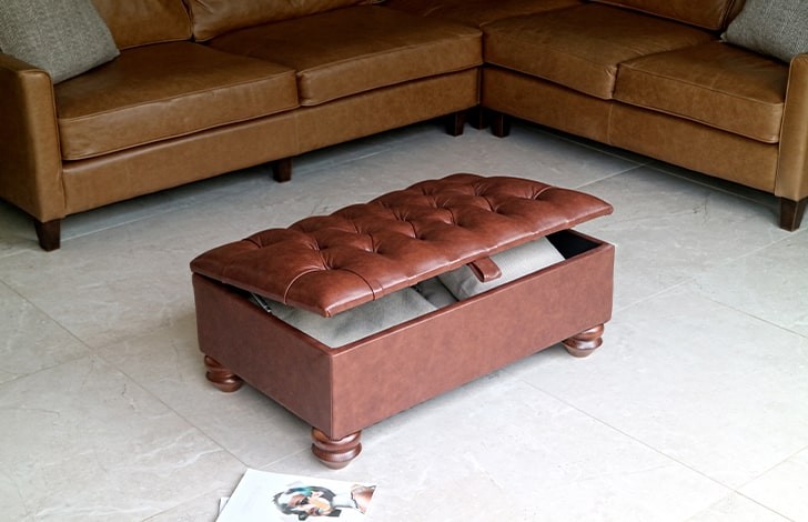 St Edmund Vintage Footstool