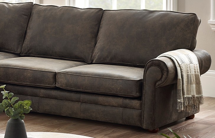 Hamilton Leather Sofa Bed