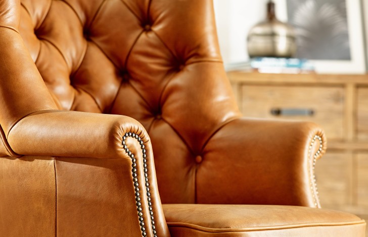 Dunham Curved Armchair