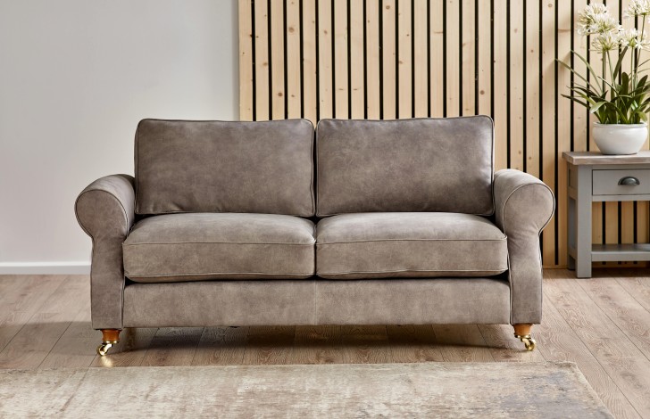 Churchill Traditional Leather Sofa
