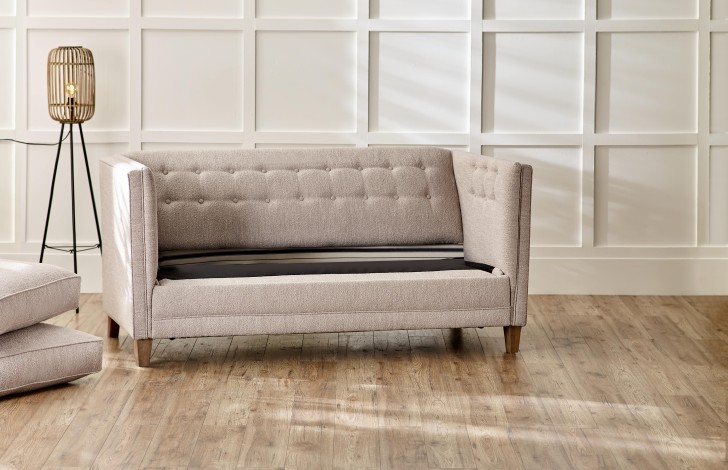 Lovell Modern Fabric Sofa Bed