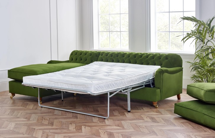 Harris Vintage Fabric Chaise Sofabed