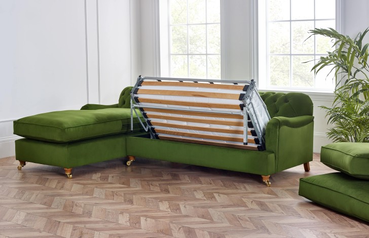 Harris Vintage Fabric Chaise Sofabed