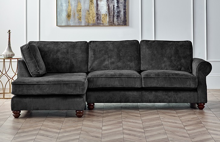 Churchill Fabric Chaise Sofa