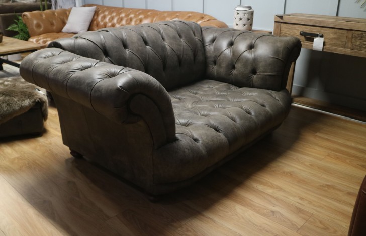 The Chesterfield Company - St Edmund Leather Sofa - 2 Seater - Tribe ...