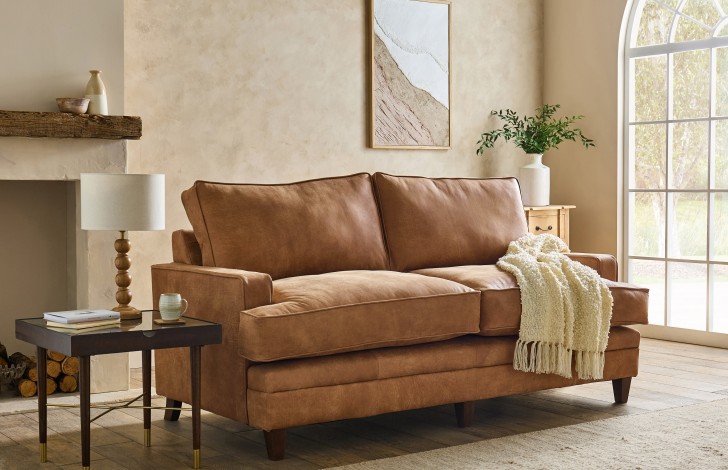 Everest Leather Sofa