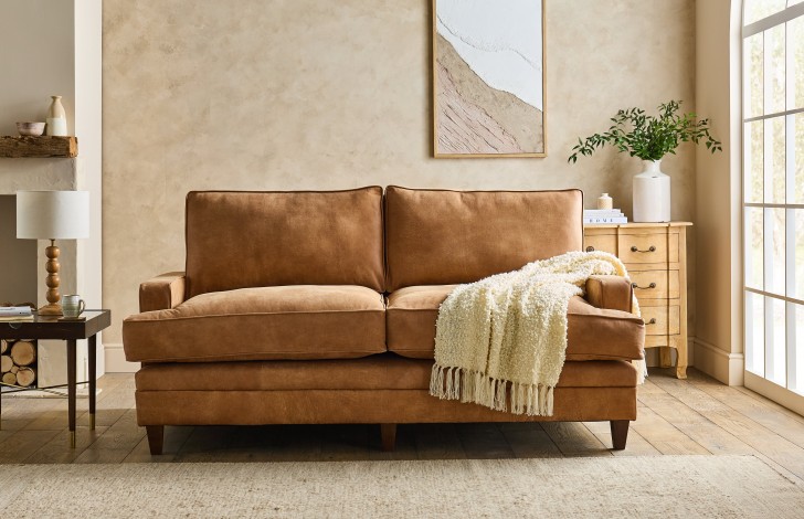 Everest Leather Sofa