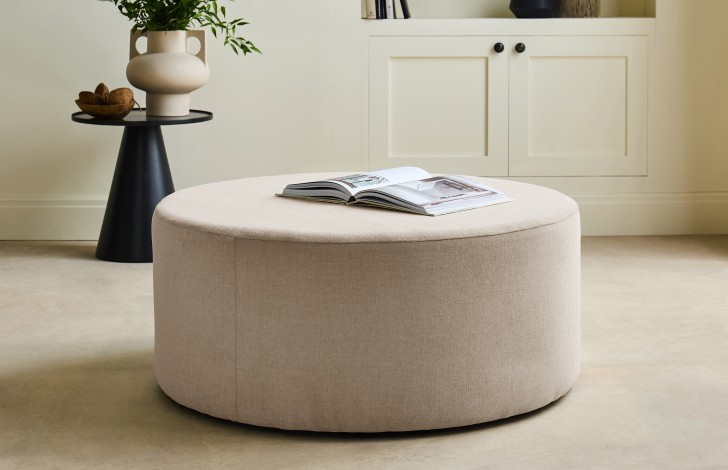 Percy Fabric Footstool