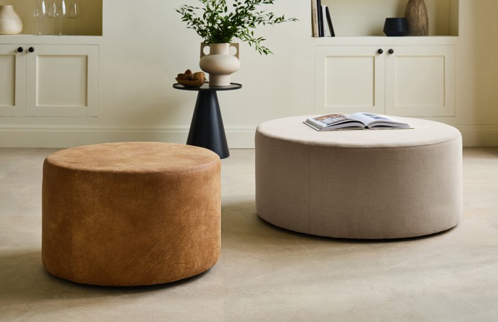 Percy Fabric Footstool