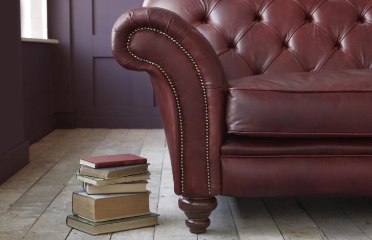 Arundel Vintage Brown Leather Sofa