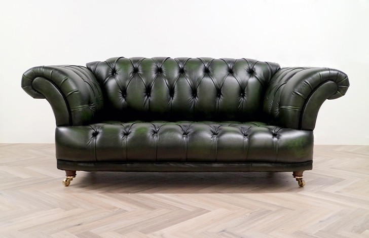 St Edmund Vintage Leather Sofa