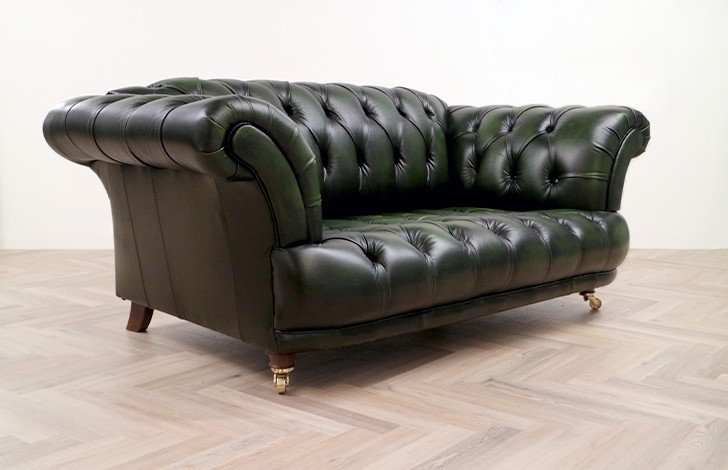 St Edmund Vintage Leather Sofa