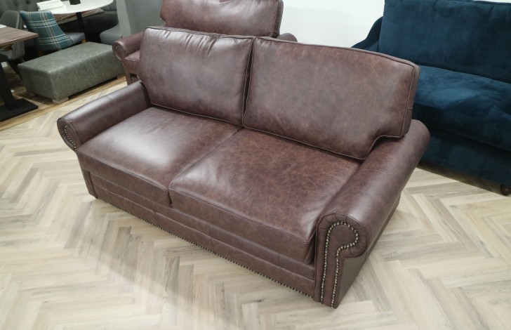 Hamilton Traditional Sofa - 3 Seater - Dune Coffee