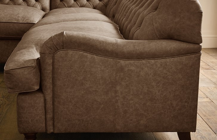 Harris Chesterfield Corner Sofabed