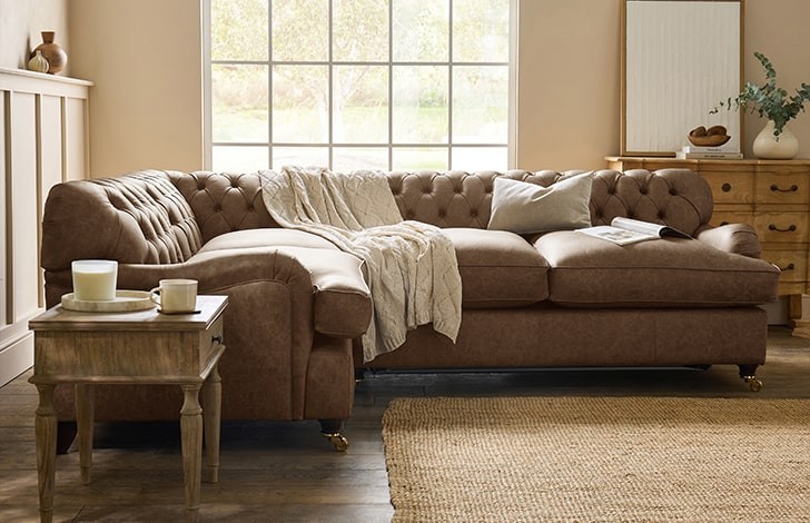 Harris Chesterfield Corner Sofabed