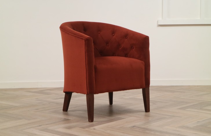 Padstow Fabric Buttoned Chair