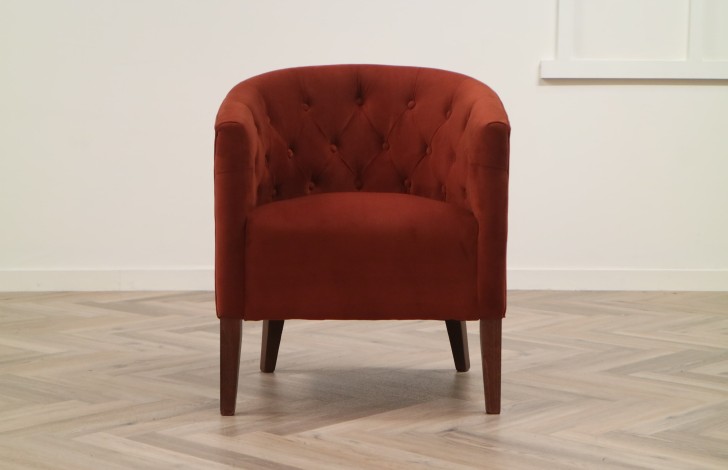 Padstow Fabric Buttoned Chair