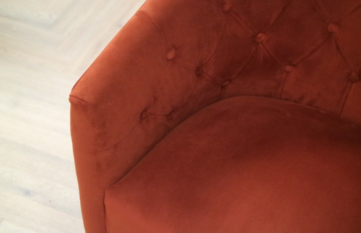Padstow Fabric Buttoned Chair