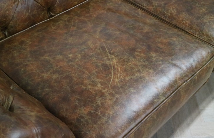 Drummond Vintage Sofa - 2.5 Seater - Vintage Cognac