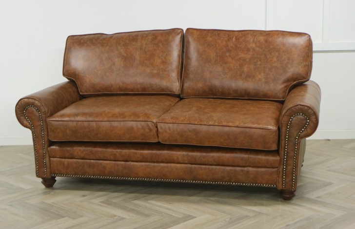 Hamilton Traditional Sofa - 3 Seater - Vintage Tan